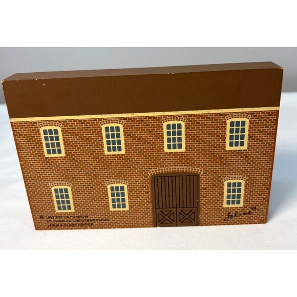 The Cats Meow 1993 St. Charles Christmas Series Collectible Village Houses  4 Pc - Picture 15 of 16